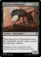 Chupacabra Voraz / Ravenous Chupacabra - Magic: The Gathering - MoxLand